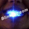 LED Light-Up Flashing Mouthpiece - HOT!
